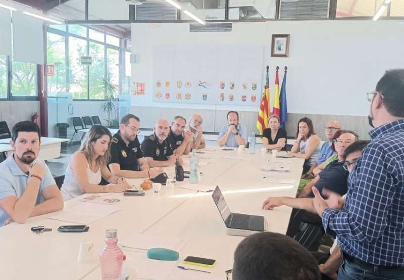 Reuni a la Mancomunitat Camp de Tria. EPDA
