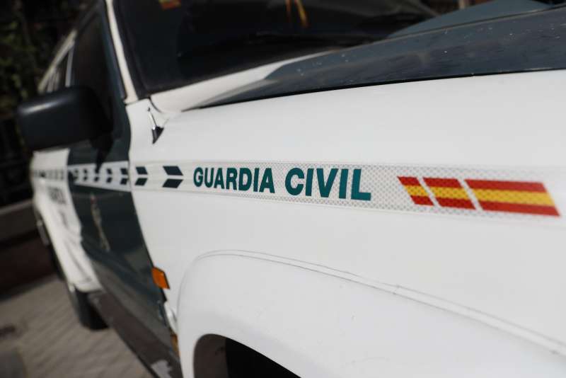 Coche de la Guardia Civil. EFE/Mariscal
