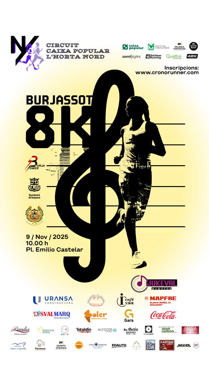 El cartel de la carrera. EPDA