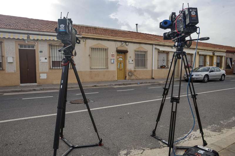 En la imagen la vivienda, la puerta número13. EFE/Pep Morell