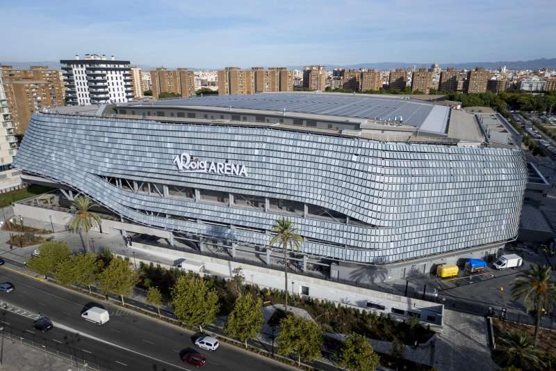 Presentacin del Roig Arena, el recinto cubierto multiusos y nueva casa del Valencia Basket que se inaugura este sbado. EFEBiel Alio