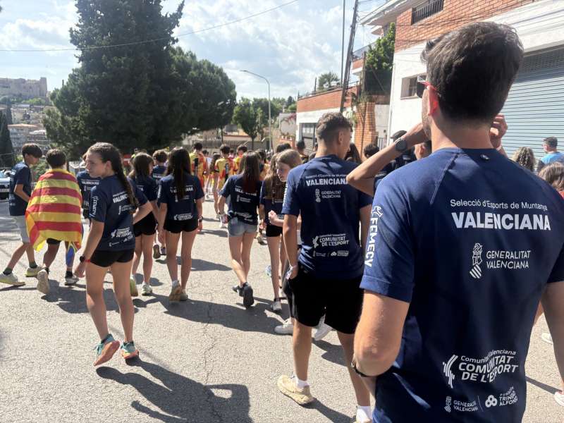La Seleccin Valenciana en el Campeonato de Espaa Escolar de Carreras por Montaa 2025.  EPDA 