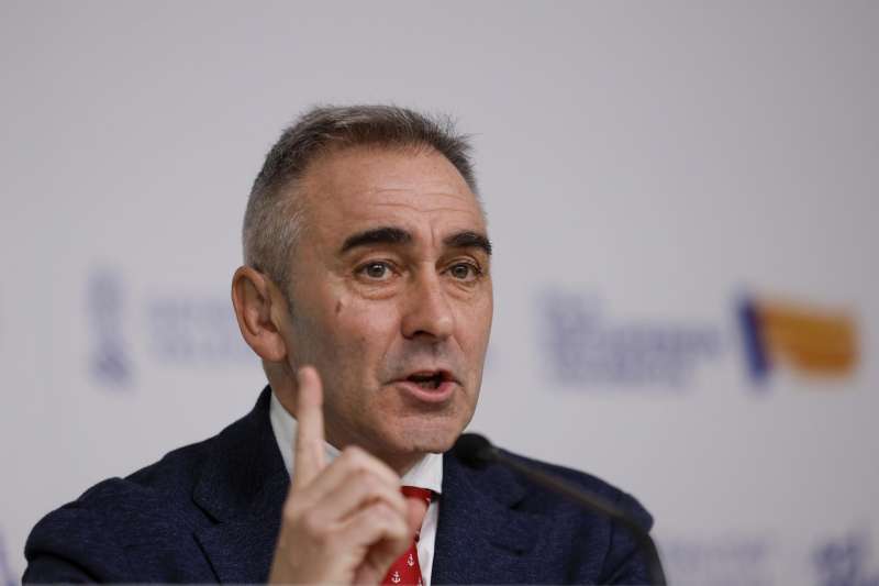 Imagen de archivo del portavoz del Consell y conseller de Agricultura, Miguel Barrachina. EFEBiel Ali�o Archivo
