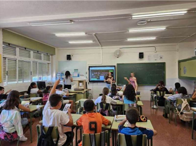 Imagen de archivo de un aula. /EPDA