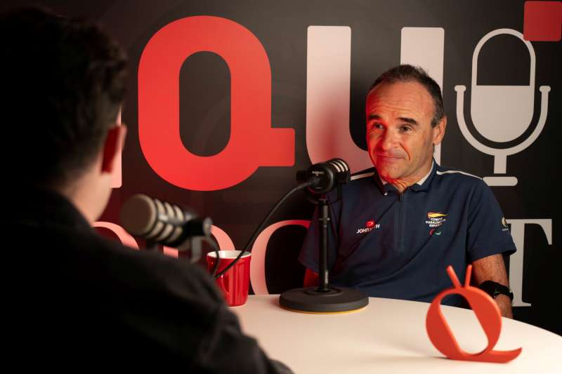 Ricardo Ten durante la entrevista en Aqu� Podcast.  JAIME SORIANO