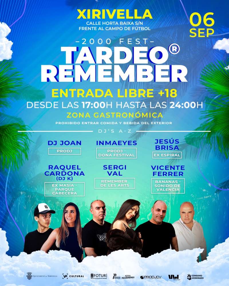 Cartel artstico del Tardeo Remember | EPDA