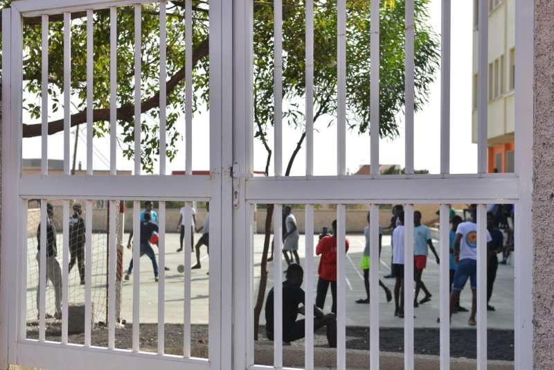 Exterior de un centro de acogida para menores migrantes en El Hierro. EFEGelmert FinolArchivo