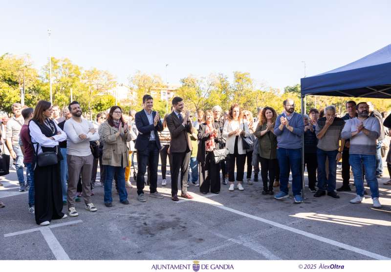 Mural en Gandia pel Dia de la Salut Mental.  EPDA