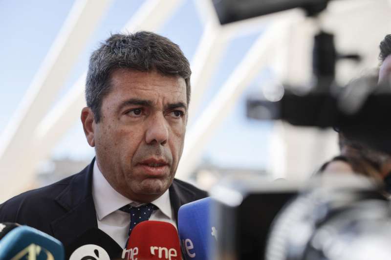 El president de la Generalitat, Carlos Mazn. EFE Ana Escobar
