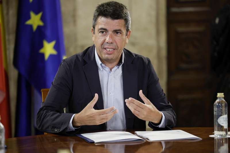 El president de la Generalitat, Carlos Mazn. EFEBiel AlioArchivo

