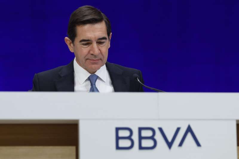 Imagen de archivo del presidente del BBVA, Carlos Torres.EFE/Miguel Toa
