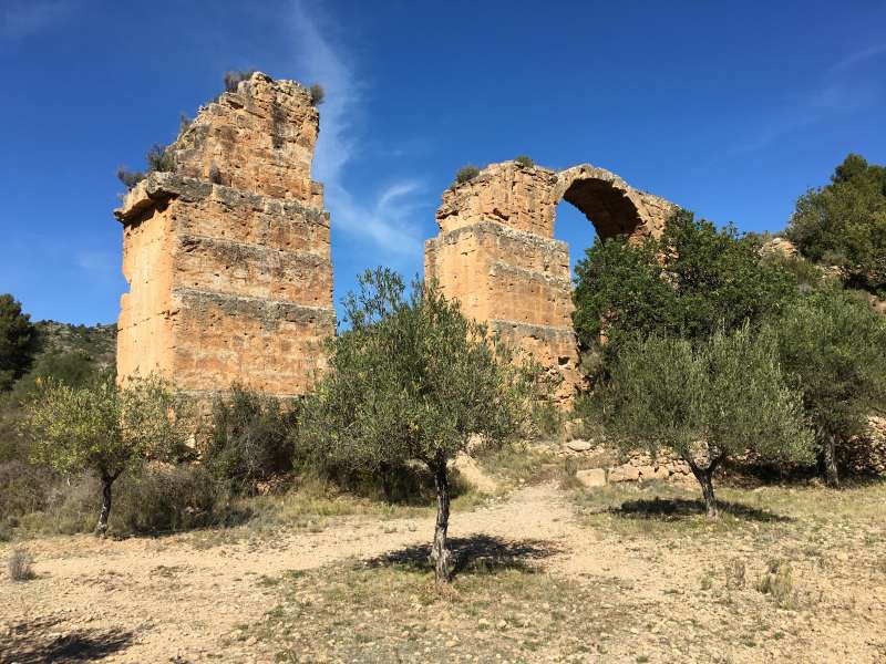 Acueducto de la Peña Cortada. / EPDA Acueducto de la Peña Cortada. / EPDA