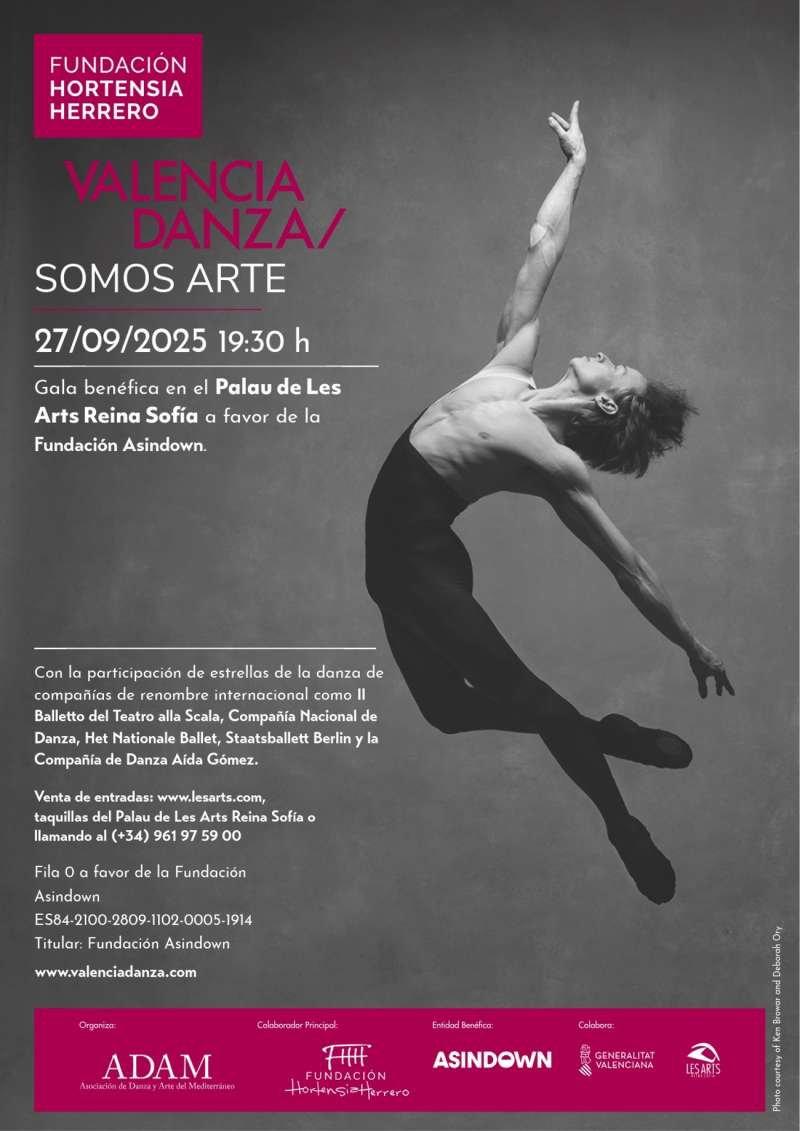Imagen del cartel de Valencia somos arte. ERFEFundacin Horensia Herrero
