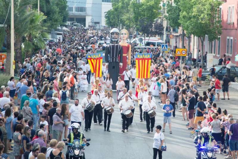 Un acto festivo en Manises. EPDA