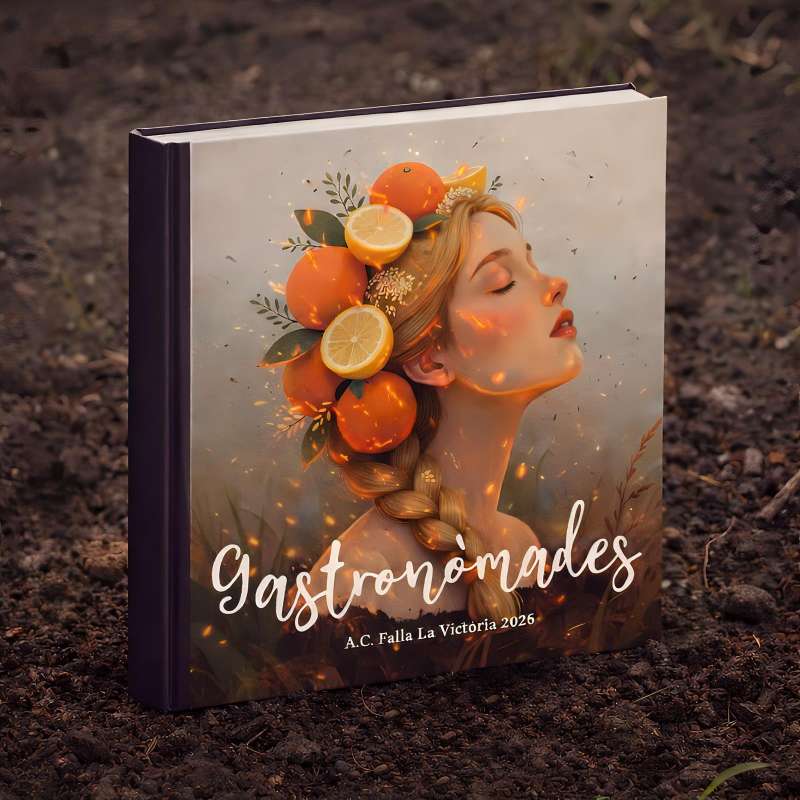 Imagen del llibret premiado de la falla. EPDA