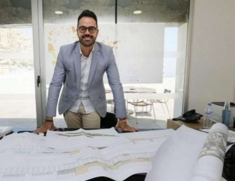 El concejal de Urbanismo, Adrián Santos Pérez. EPDA