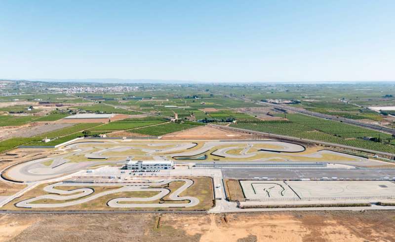 Imagen panorÃ¡mica del nuevo Aspar Circuit. Foto cedida por el circuito.
