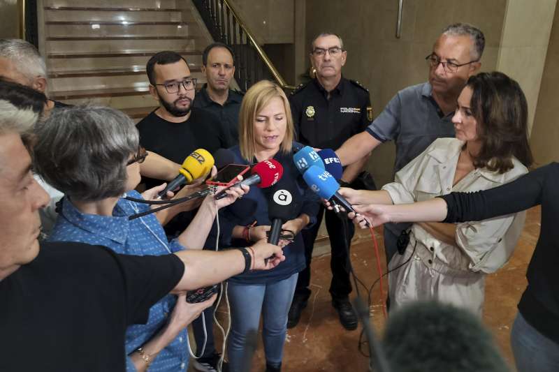La delegada del Gobierno en la Comunitat Valenciana, Pilar Bernab, hoy en Alicante. EFEMiguelina Galiano