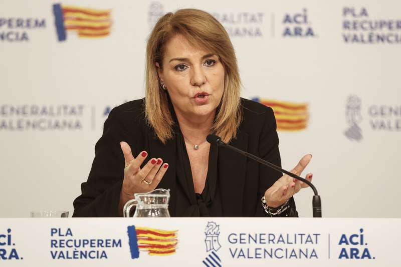 La vicepresidenta primera, consellera de Servicios Sociales, Igualdad y Vivienda y portavoz, Susana Camarero. EFEManuel BruqueArchivo