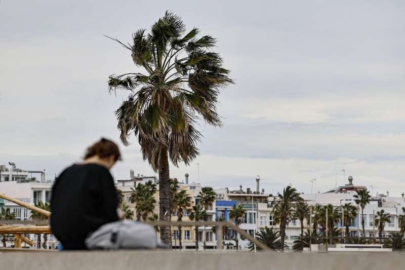 Viento muy fuerte en Castell�n, intervalos de nubes altas y temperaturas en ascenso marcan la meteorolog�a de hoy. EPDA