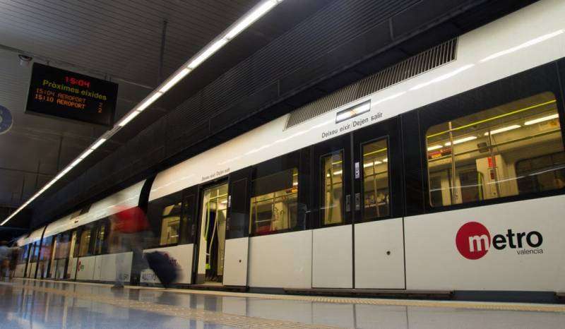 Un convoy de Metrovalencia. EPDA