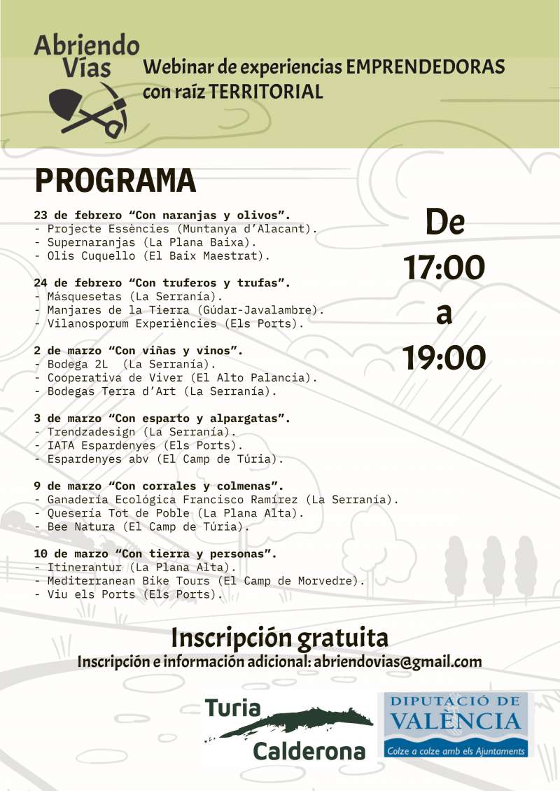 Programación de los seminarios on line. / EPDA