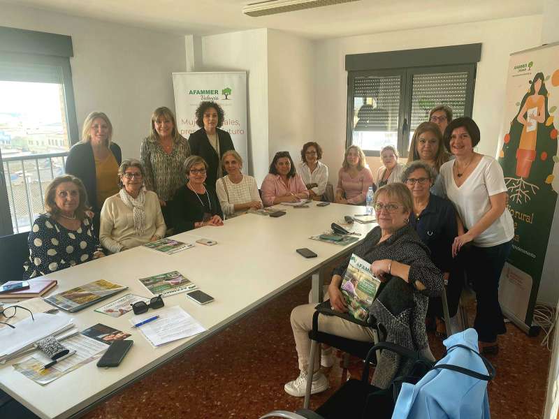 Integrantes de AFAMMER Valencia.EPDA
