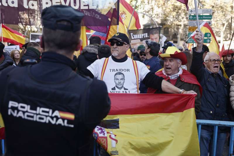 Protesta convocada por la organizaci�n juvenil Revuelta. EFESergio P�rezArchivo
