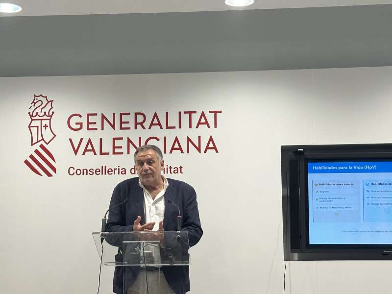 Bartolom Prez durante la presentacin del plan.EPDA