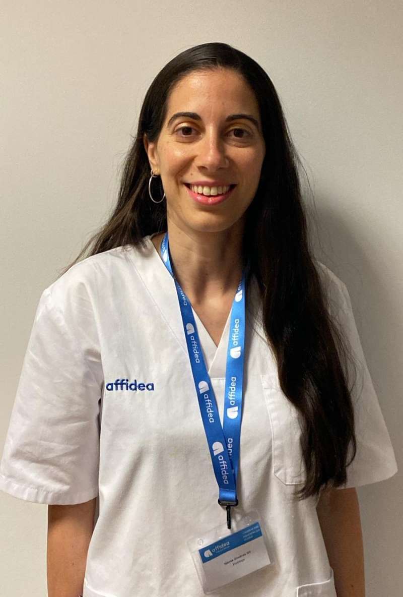 Nieves Gimnez, podloga de Affidea Valencia.EPDA