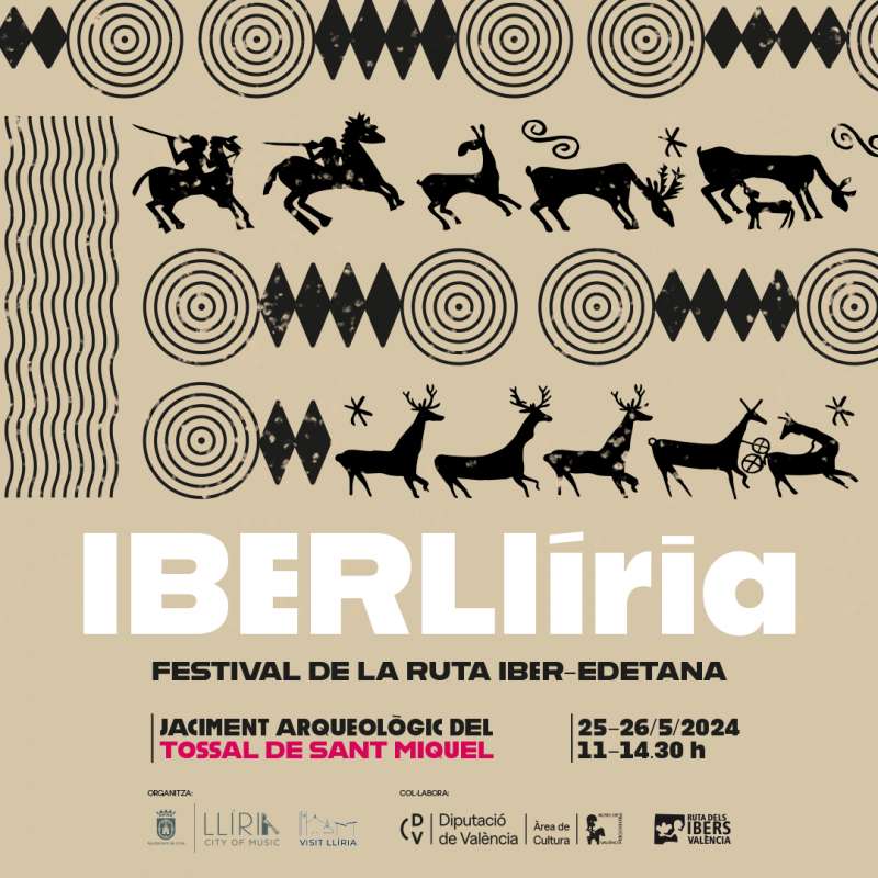 Cartel del Festival IberLlria. EPDA