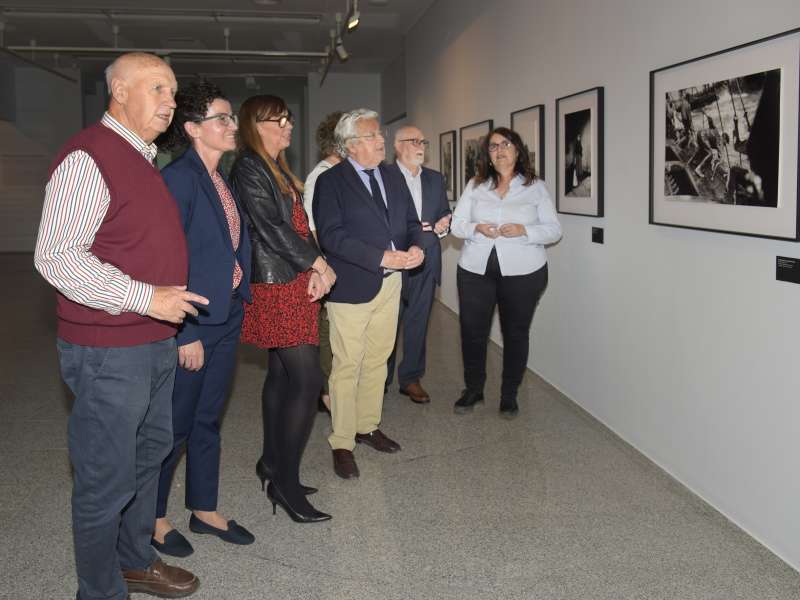 Presentacin de la exposicin este jueves en Sagunt.  EPDA