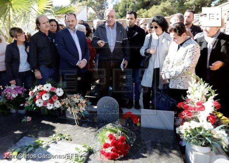 Abalos en Paterna. FOTO EFE