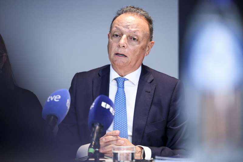 El presidente de la Confederacin Empresarial de la Comunitat Valenciana (CEV) y vicepresidente de CEOE, Salvador Navarro. EFEPablo GarrigsArchivo
