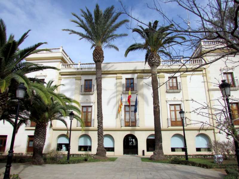 El Ayuntamiento de Moncada. //EPDA