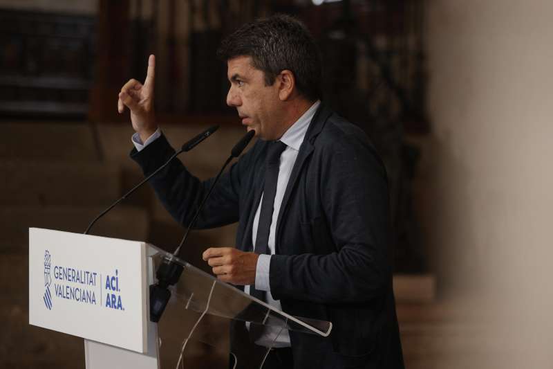 El president de la Generalitat, Carlos Mazn. EFEManuel BruqueArchivo
