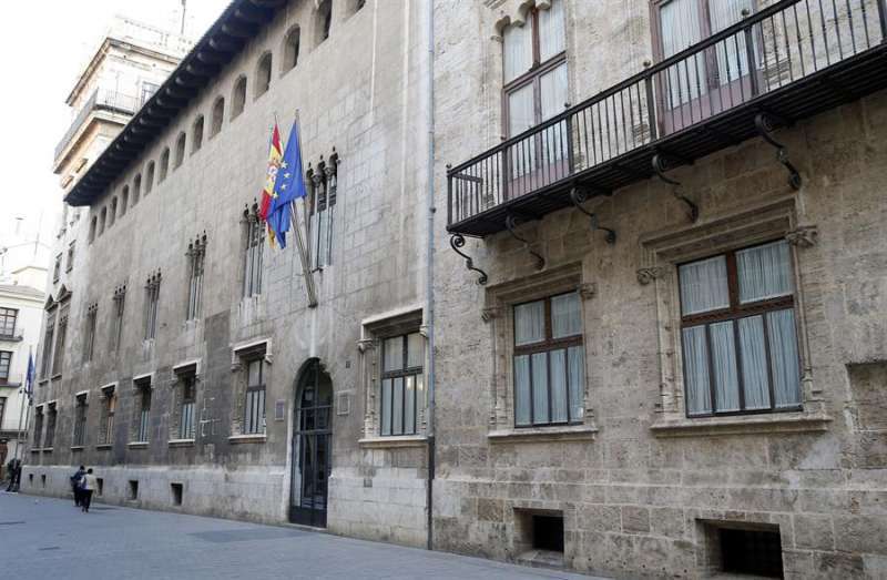 Fachada del Palau de la Generalitat. EFE