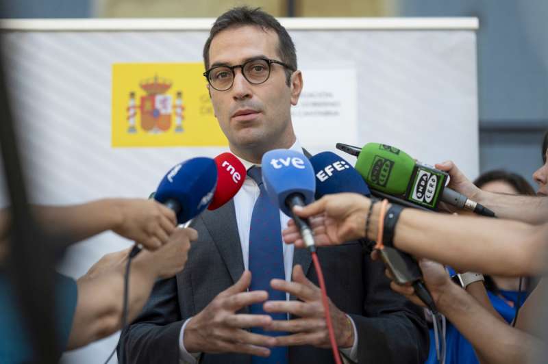 El ministro de Economa, Carlos Cuerpo, este lunes. EFEPedro Puente Hoyos
