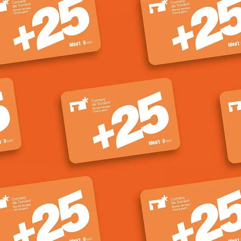 Tarjeta +25 de Torrent. EPDA