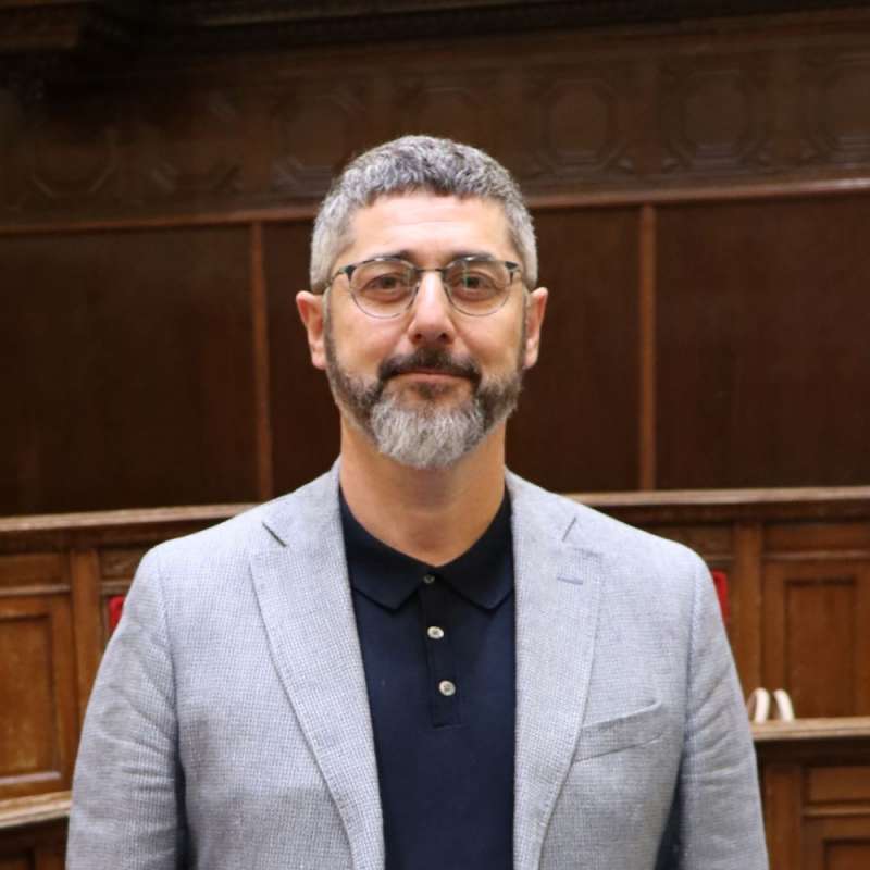 Manuel González, portavoz de Iniciativa Porteña en el Ayuntamiento de Sagunt. / EPDA