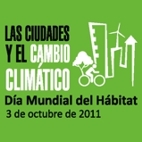 Cartel del Día Mundial del Hábitat 2011. Foto EPDA Cartel del Día Mundial del Hábitat 2011. Foto EPDA