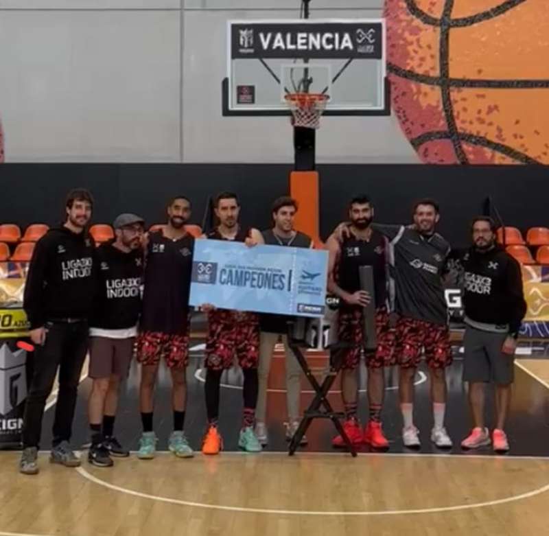 El B-Ball Center se proclama campen de la Liga 3x3 Indoor. EPDA