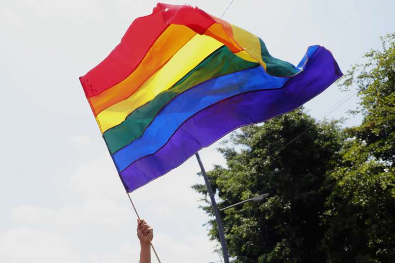 Una persona sosteniendo una bandera LGBTI+. EFE/Archivo

