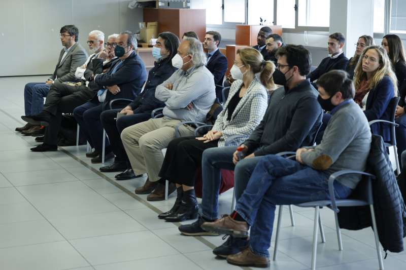 Imagen de la audiencia de Valencia esta mañana. /EPDA