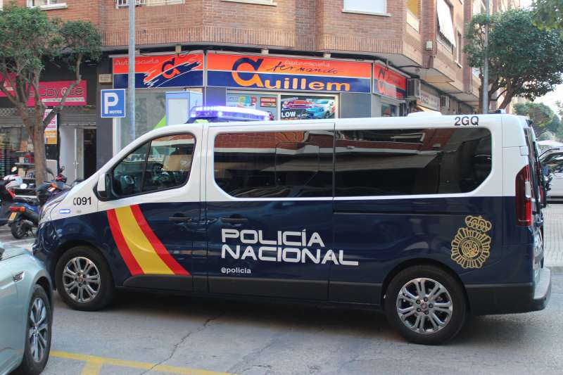 Imagen de archivo de una furgoneta de la Policía Nacional. /EPDA