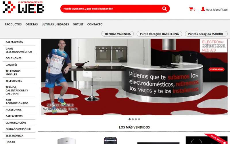 Lluvioso Dramaturgo Minero Llacer Electrodomésticos continúa con su venta online por toda España