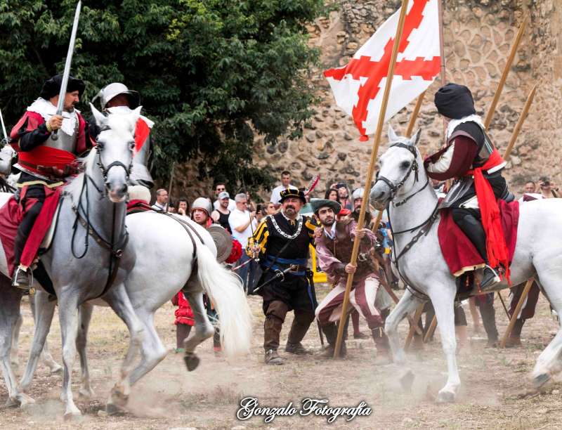 Edici� anterior de la recreaci� de la Batalla de Pavia. GONZALO FOTOGRAF�A