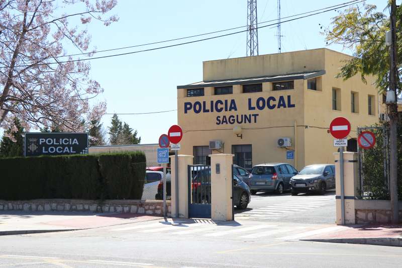Central de la Policía Local de Sagunt. /EPDA
