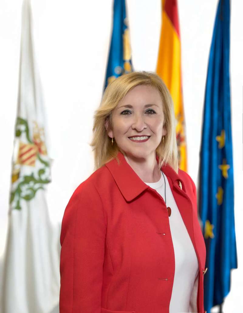 Alicia Tus�n, alcaldesa de Serra. EPDA