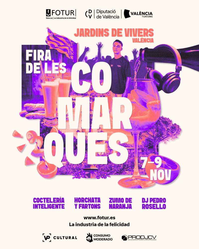 Cartel de la Fira de les Comarques 2025.EPDA